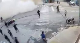 Doble terremoto en La Guaira: Las imágenes que revelan el momento exacto en que el pánico se apoderó de todos (VIDEO)