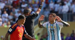 Así fue la roja a Enzo Fernández que dejó con diez a la Selección Argentina en la final frente a España