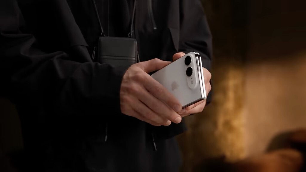Publican un vídeo del iPhone plegable muy realista