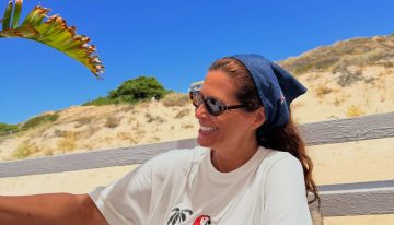 Nuria Roca (54 años): «Si tuviera que elegir sólo unos días de vacaciones elegiría siempre este lugar donde el tiempo pasa entre un baño y el siguiente»