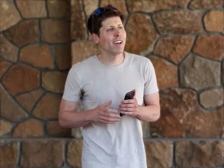 Sam Altman Iphone