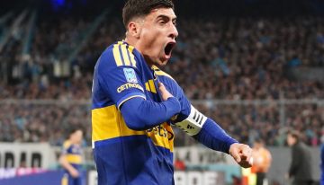 Merentiel, el 9 que siempre aparece, estiró su racha goleadora en Avellaneda y llegó a los 60 goles en Boca