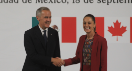 Claudia Sheinbaum y Mark Carney acuerdan estrechar la cooperación comercial y bilateral
