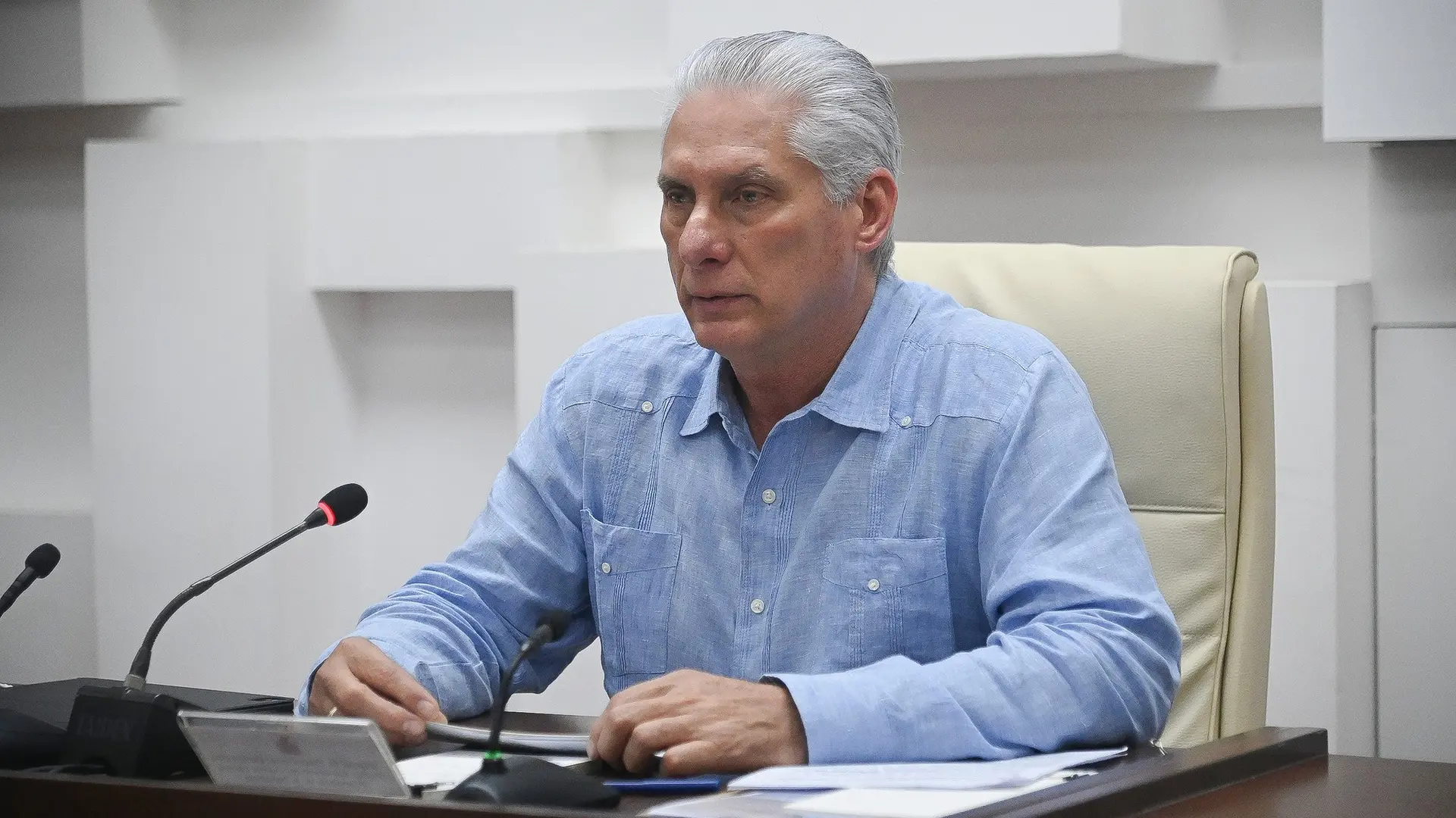 Díaz-Canel reconoce que el diálogo entre Cuba y EEUU está «estancado» pero niega que la isla esté cerca del «colapso»
