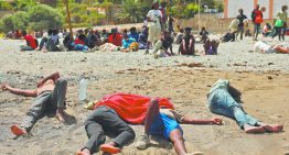 Migrantes protestan en Ceuta y exigen asilo a España tras cruce masivo de la frontera