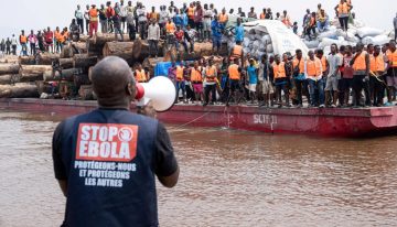Congo intercepta embarcación con un presunto caso de ébola; realiza pruebas a pasajeros