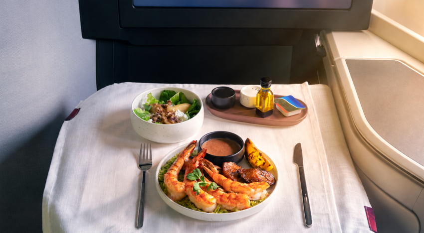 ¿A qué sabe comer a 30,000 pies? Aeroméxico sirve más de 10 millones de alimentos al año