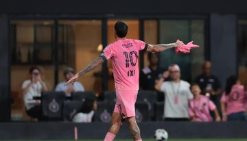 De Paul marca ante Monterrey y dedica el gol a Messi por la muerte de su padre