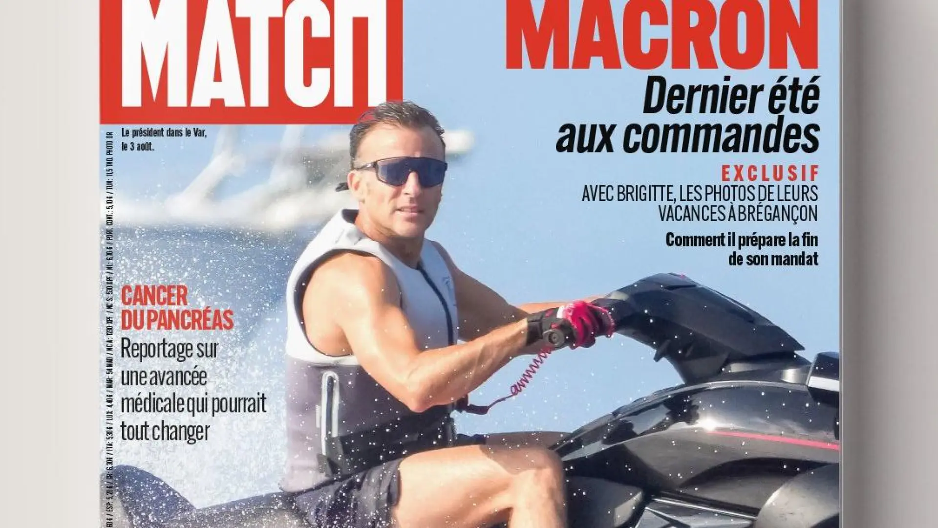 La foto de Macron en vacaciones que está levantando críticas en toda Francia en plena ola de calor e incendios azotando al país