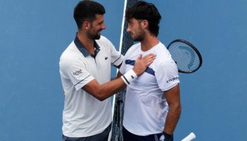 Djokovic cae ante el argentino Thiago Tirante y enciende las alarmas rumbo al US Open