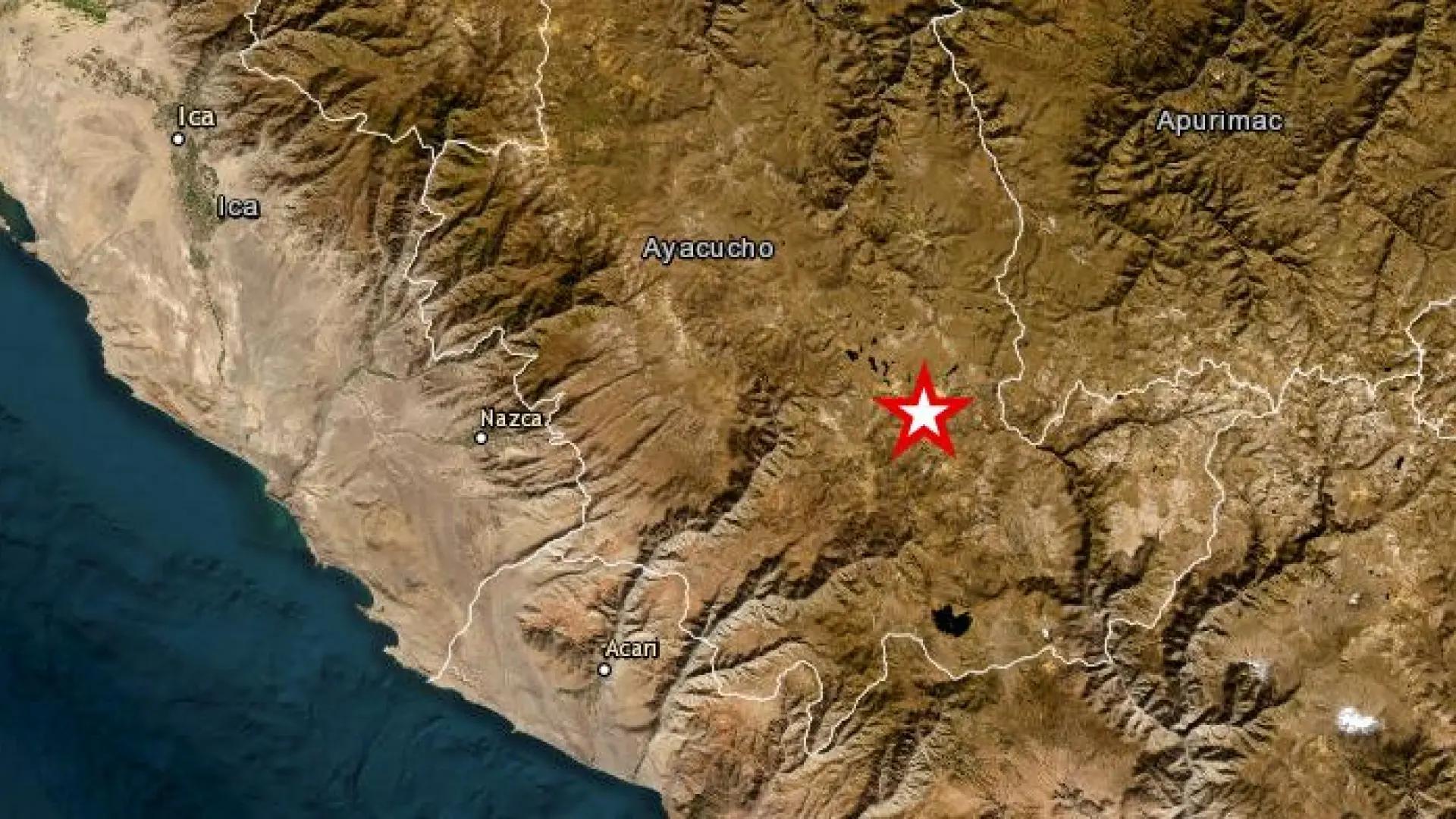 Un terremoto de magnitud 7,2 sacude el sur de Perú