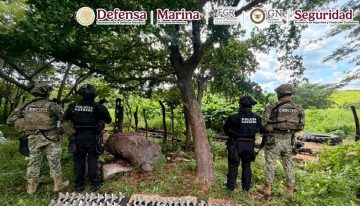 Aseguran 172 explosivos y desmantelan laboratorio de droga sintética en Sinaloa