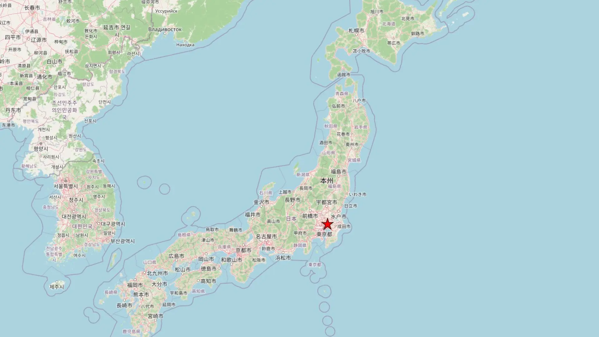 Un terremoto de magnitud 5,9 sacude Japón y deja más de una treintena de heridos