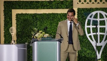 Roger Federer ingresa al Salón de la Fama del Tenis entre lágrimas: “Uno de los mayores honores de mi vida”