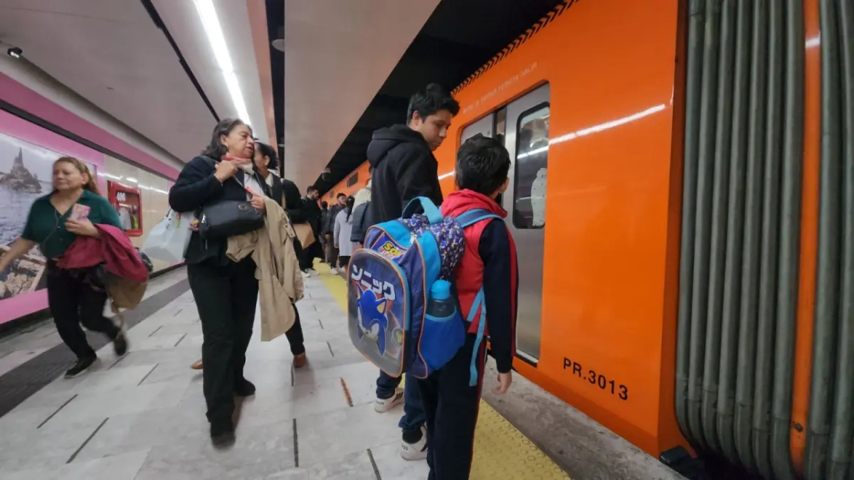 Operativo del Metro por regreso a clases