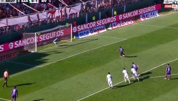 El polémico «doble» penal de River ante Banfield: por qué se anuló la atajada de Ruso Rodríguez ante Almada