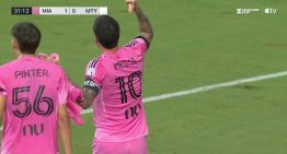 Rodrigo De Paul y su mejor homenaje para Messi: metió un gol con Inter Miami y tenía una sorpresa dedicada a Leo