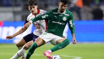 Copa Libertadores: Flaco López hizo un gol para Palmeiras, pero lo sacaron y Cerro Porteño de Holan se lo empató en Brasil
