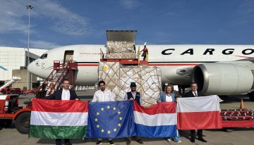 Llegó a Venezuela un cargamento de 30 toneladas de ayuda humanitaria de la UE tras los terremotos