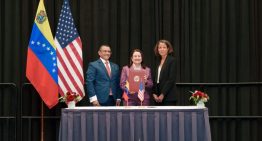 Embajada de EEUU en Caracas aplaudió la firma del acuerdo entre la petrolera SLB y Pdvsa
