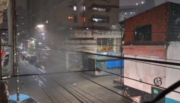 ¿Cuántos litros de agua por metro cuadrado generaron las recientes lluvias en Caracas?