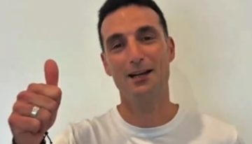 De mundialista a mundialistas: Scaloni reapareció en redes con un mensaje para Las Leonas y Los Leones antes del debut