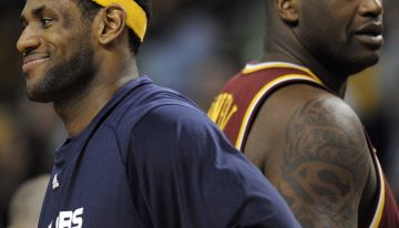 Shaquille O’Neal sobre el legado de LeBron James por los Lakers: «Lo bueno es que ganó un anillo. Sí, ganó uno. Pero Kareem consiguió seis. Magic, cinco. Kobe, cinco. Yo, cuatro. Está en la fiesta, pero no sube al escenario»
