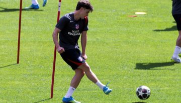 Julián Alvarez ya se «entrena» bajo la disciplina de Atlético de Madrid pese a su deseo de irse a Barcelona