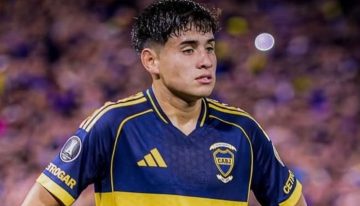 Máxima preocupación en Boca: Tomás Aranda no terminó la práctica y temen una grave lesión