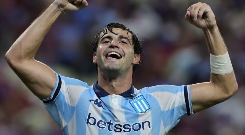 Racing perdió a dos titulares antes de jugar con Tigre: Santiago Sosa se va a Vasco da Gama y Baltasar Rodríguez quedó afuera por un conflicto