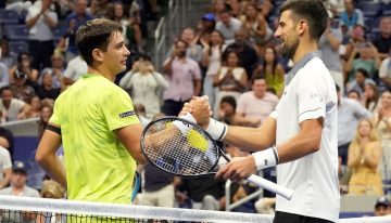 El «problema serio» que admitió Novak Djokovic tras caer ante Navone en el US Open 2026 y el logro «histórico» del argentino