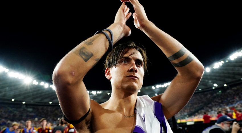 Paulo Dybala arruinó el debut de Mastantuono en la Fiorentina: tres asistencias de la «Joya» para la goleada de la Roma