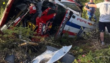 Sébastien Ogier sufrió un espectacular accidente: un vuelco brutal que lo llevó sin escalas al hospital