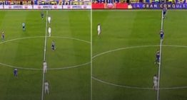 Insólita acción en la Copa Sudamericana: Boca sacó las dos veces del medio en el partido contra Recoleta