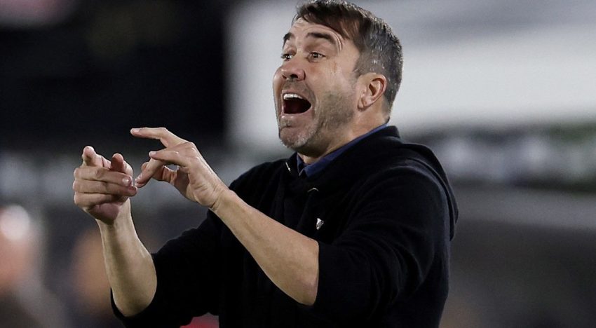 Chacho Coudet piensa hacia adelante tras el empate de River en Bogotá por la Copa Sudamericana: «La revancha imaginamos otro partido»