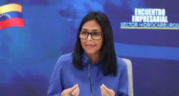 Delcy Rodríguez volvió a prometer mejoras eléctricas en Venezuela tras firma de contrato con Impsa