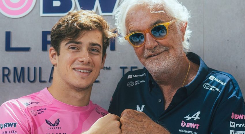 Flavio Briatore habló de Franco Colapinto y dejó una señal sobre qué puede pasar con su continuidad en Alpine