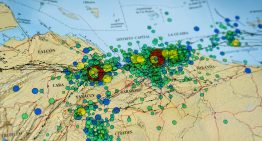 El mapa que permite dimensionar lo ocurrido desde los terremotos del 24 de junio