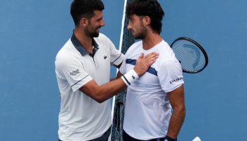 Thiago Tirante descolgó el poster y le ganó a la leyenda de Novak Djokovic en el Masters 1000 de Cincinnati