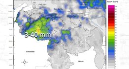 Venezuela amanece con lluvias y actividad eléctrica en varias regiones, según Inameh