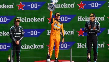 Lando Norris ganó el caótico GP de Países Bajos: el vigente campeón de Fórmula 1 sumó su segundo triunfo seguido tras el accidente de Verstappen