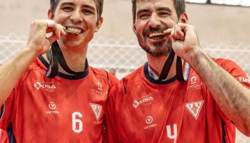 El retiro soñado de Sebastián y Diego Simonet: gritaron campeón con el club de sus amores, Villa Ballester, y le pusieron un broche de oro a su carrera en el handball