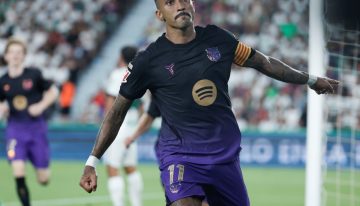 Barcelona pisó fuerte en su debut por LaLiga: goleada 5-0 ante Elche con Raphinha como figura y a la espera de su refuerzo top