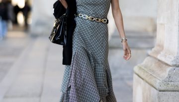 Ni animal print ni flores, el estampado que llevarán las que más saben de moda en otoño es este