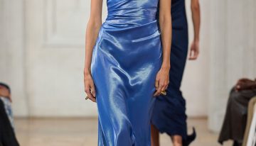 Ralph Lauren vuelve a subir a la pasarela a la mujer más elegante del 'Upper East Side' esta vez con un toque más romántico y rebelde