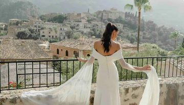 La boda en Mallorca de Eva y Pablo: cuatro días de celebración, el rincón más romántico y un vestido de preboda desmontable que inspirará a las novias indecisas