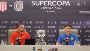 En la previa de la final entre Estudiantes y Central, Ovando le reclamó a González Pirez por el «espaldazo» en plena conferencia de prensa