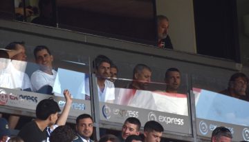 Lionel Scaloni, Aimar, Samuel y todo el cuerpo técnico de la Selección aparecieron en la cancha de Newell's para seguir a la Sub-19 en los Suramericanos