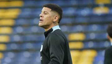 Tras la eliminación de Racing, ¿Marcos Rojo vuelve a Estudiantes?