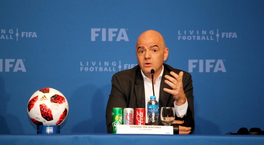 Infantino propone consultar a las federaciones para reformar la gobernanza de la FIFA